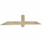 Ekena Millwork Eugene Rough Sawn Timber Gable Bracket, Douglas Fir, 72"W x 12"H x 2"D x 4"F, 4/12 Pitch GBW072X12X0204EUG00RDF - alternate 4